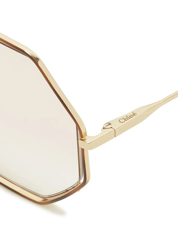 商品Chloé|Poppy octagon-frame sunglasses,价格¥2841,第3张图片详细描述