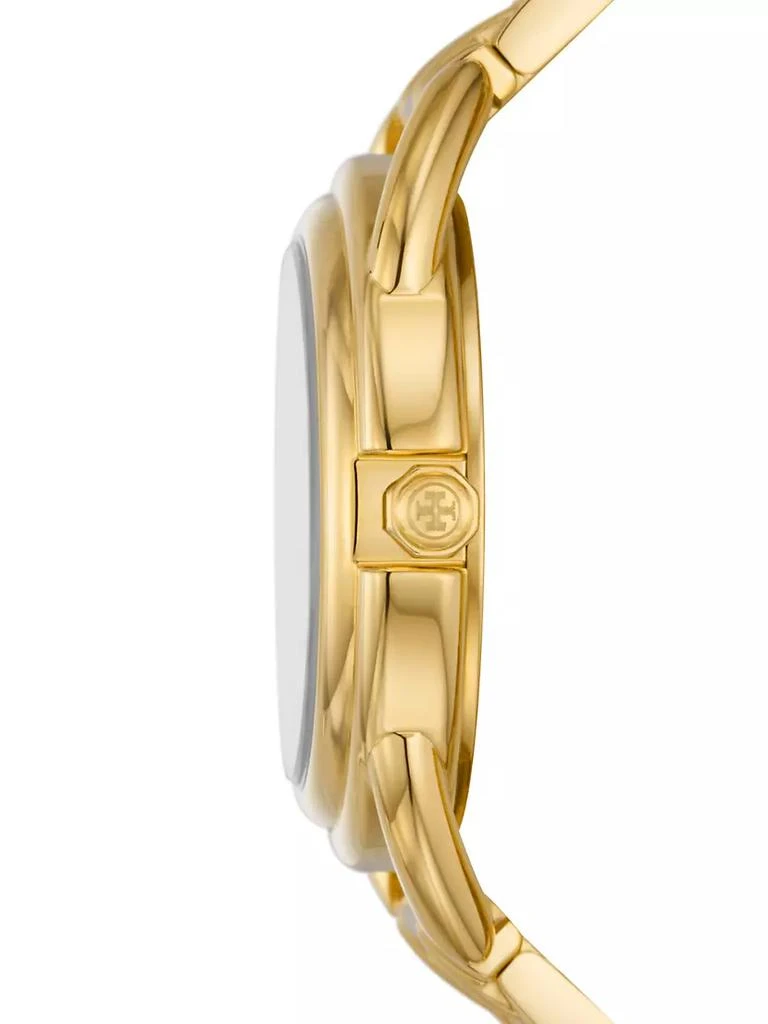 商品Tory Burch|The Miller Goldtone Stainless Steel Bracelet Watch,价格¥2218,第3张图片详细描述