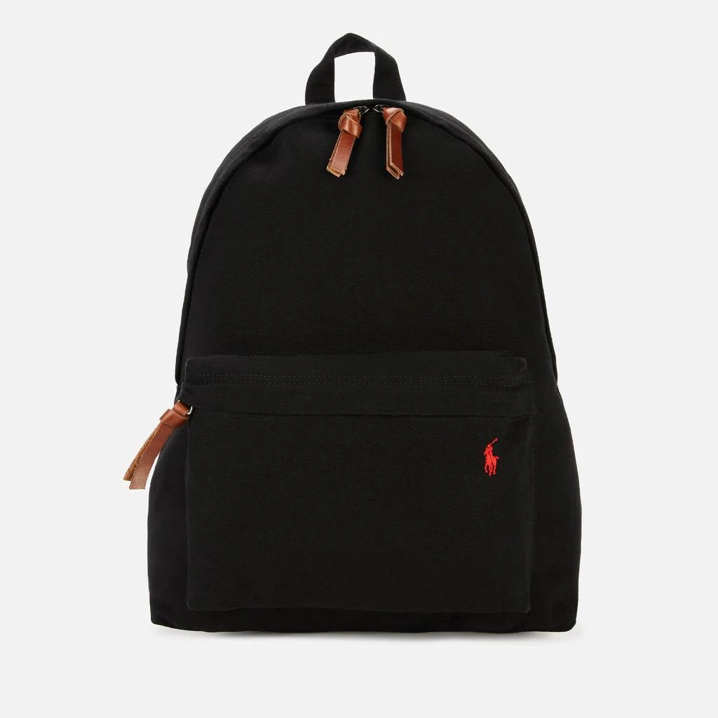 商品Ralph Lauren|Polo Ralph Lauren Men's Large Backpack - Polo Black,价格¥995,第1张图片