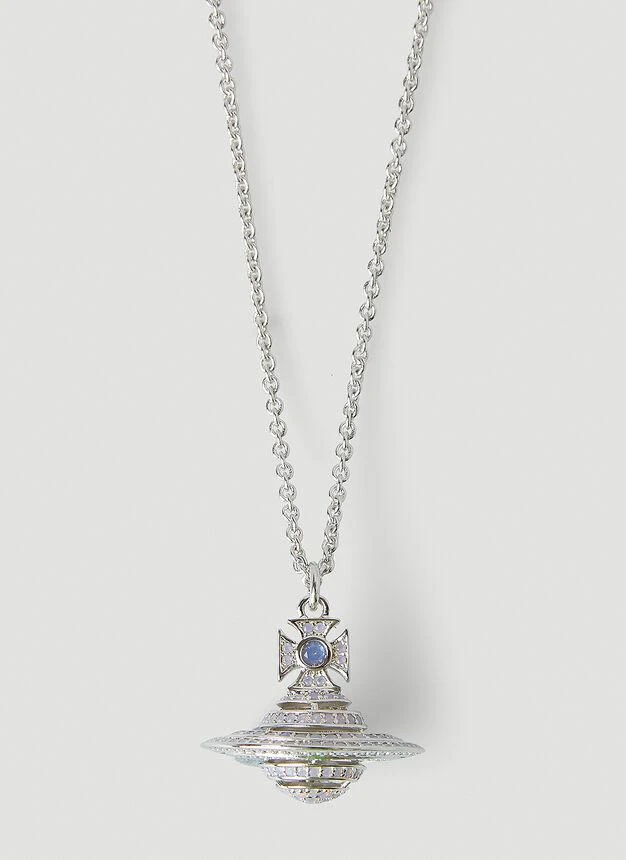 商品Vivienne Westwood|Hermine Pendant Necklace in Silver,价格¥1124,第2张图片详细描述