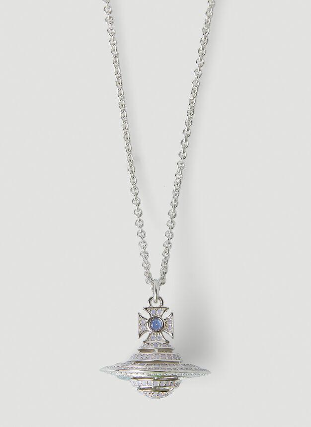 商品Vivienne Westwood|Hermine Pendant Necklace in Silver,价格¥970,第4张图片详细描述