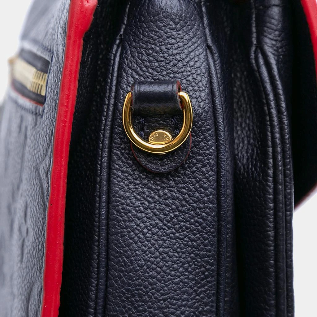 商品[二手商品] Louis Vuitton|Louis Vuitton Navy Blue Monogram Empreinte Pochette Metis,价格¥19565,第4张图片详细描述