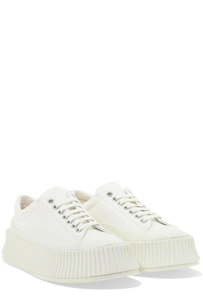 商品Jil Sander|Jil Sander Round Toe Low-Top Sneakers,价格¥2215,第3张图片详细描述