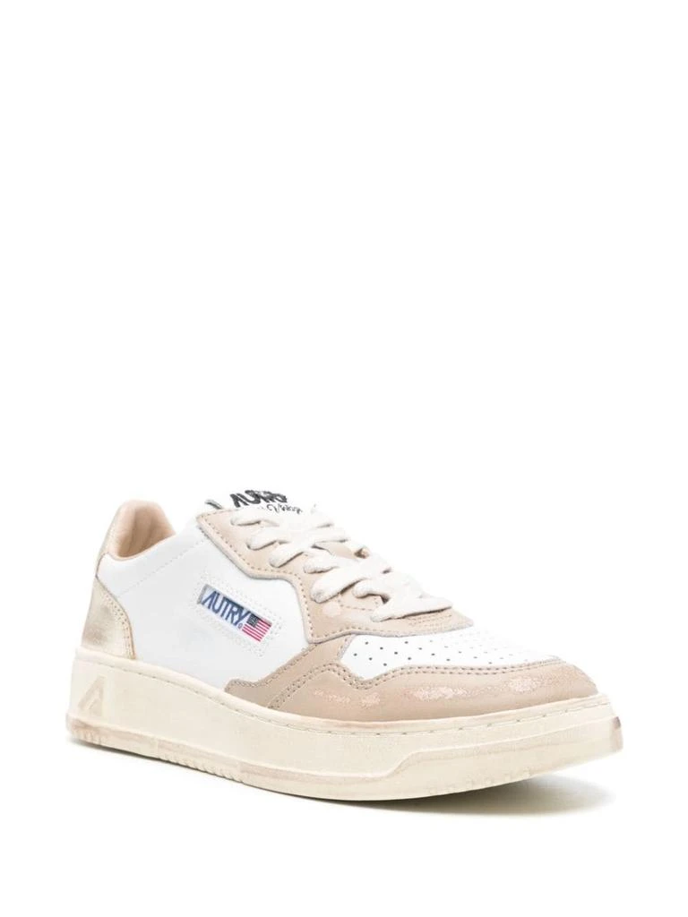 商品Autry|AUTRY - Super Vintage Low Leather Sneakers,价格¥1913,第1张图片