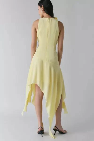 商品Bardot|Bardot Ivana Rosette Cascading Ruffle Georgette Mini Dress,价格¥1122,第4张图片详细描述