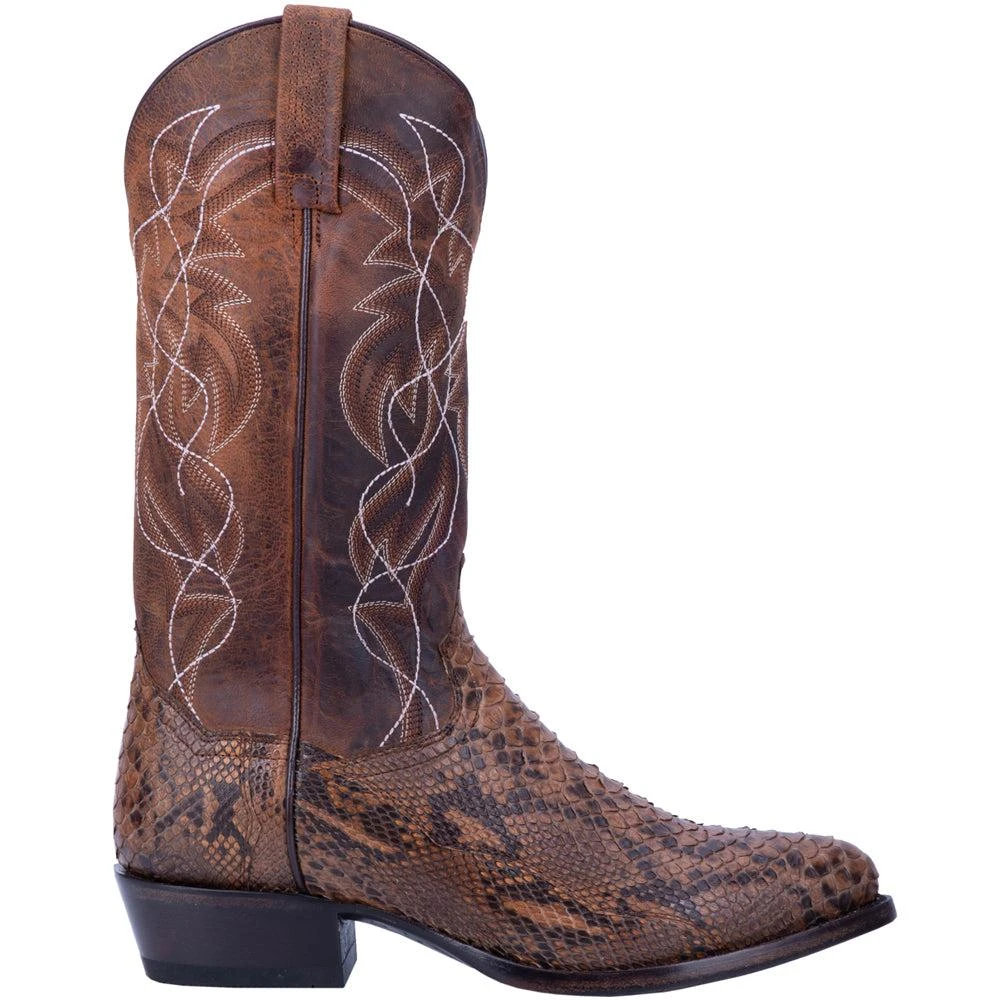 商品Dan Post Boots|Manning Python Embroidered Round Toe Cowboy Boots,价格¥2163,第1张图片