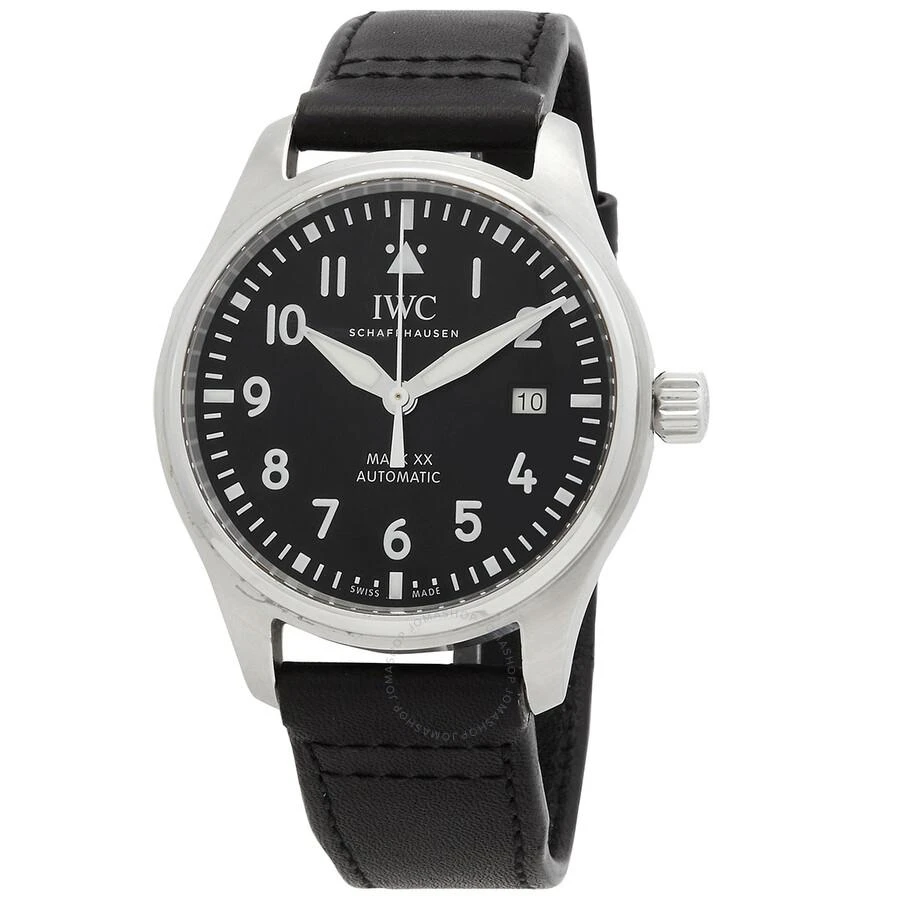 商品IWC Schaffhausen|Pilots Automatic Black Dial Men's Watch IW328201,价格¥31708,第1张图片