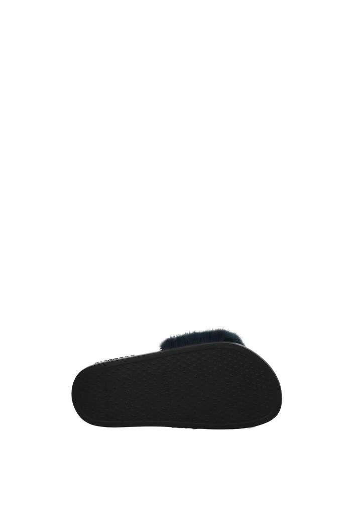 商品Givenchy|Slippers and clogs Fur Blue,价格¥1940,第5张图片详细描述