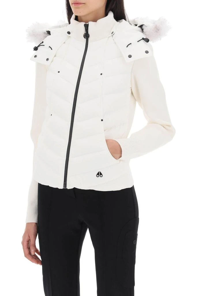 商品Moose Knuckles|Hooded hybrid cardigan,价格¥2911,第5张图片详细描述
