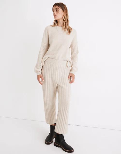 商品Madewell|Mclean Sweater Pants,价格¥376,第1张图片
