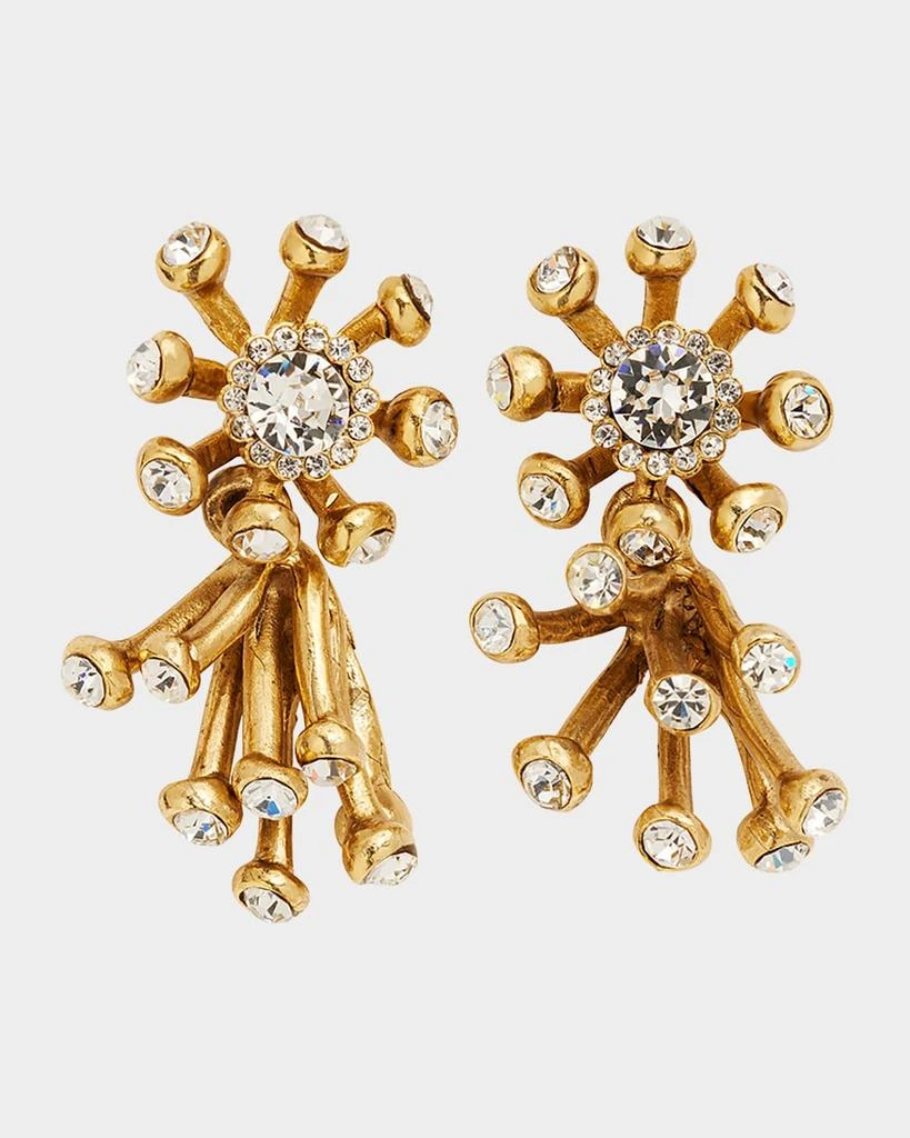 商品Oscar de la Renta|Comet Crystal Earrings,价格¥2143,第1张图片详细描述
