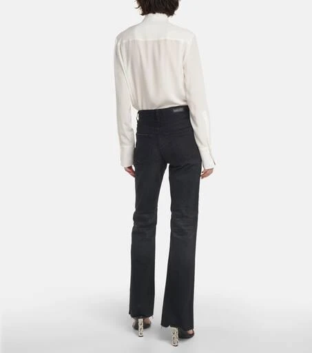 商品AG Jeans|Alexxis高腰微喇牛仔裤,价格¥1467,第3张图片详细描述