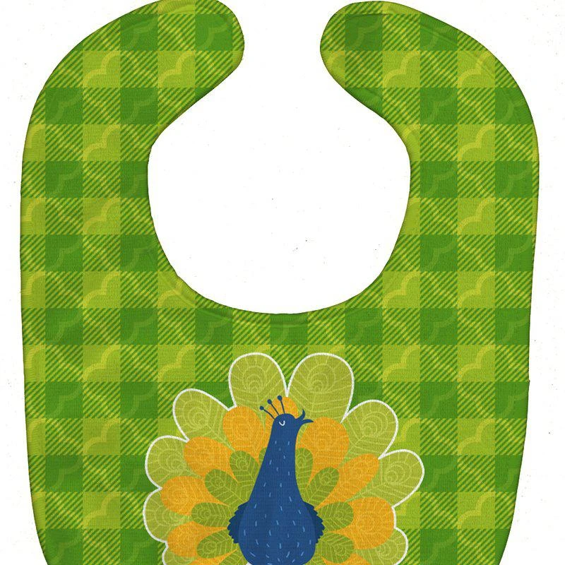 商品Caroline's Treasures|Pretty Peacock Baby Bib,价格¥83,第1张图片