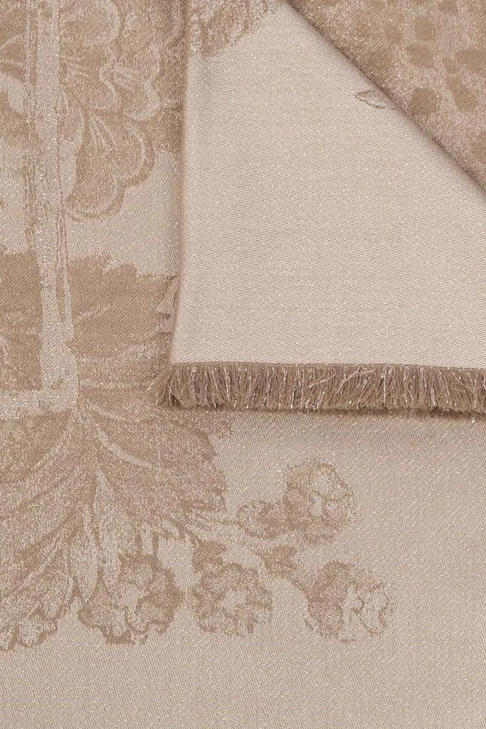 商品Salvatore Ferragamo|Salvatore Ferragamo Raw-Cut Edge Scarf,价格¥2538,第2张图片详细描述