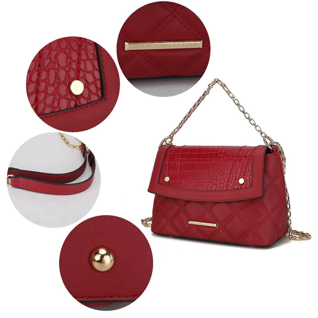 Danna Vegan Leather Shoulder Handbag 商品