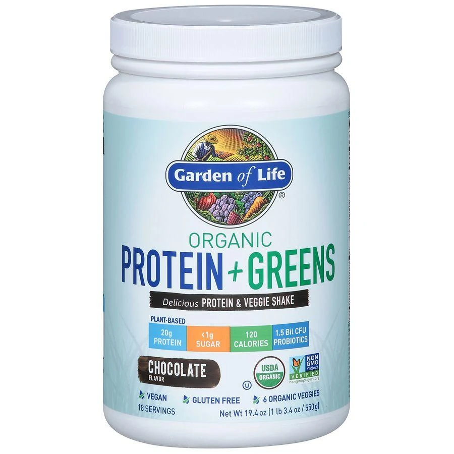 商品Garden of Life|Organic Protein + Greens,价格¥148,第1张图片