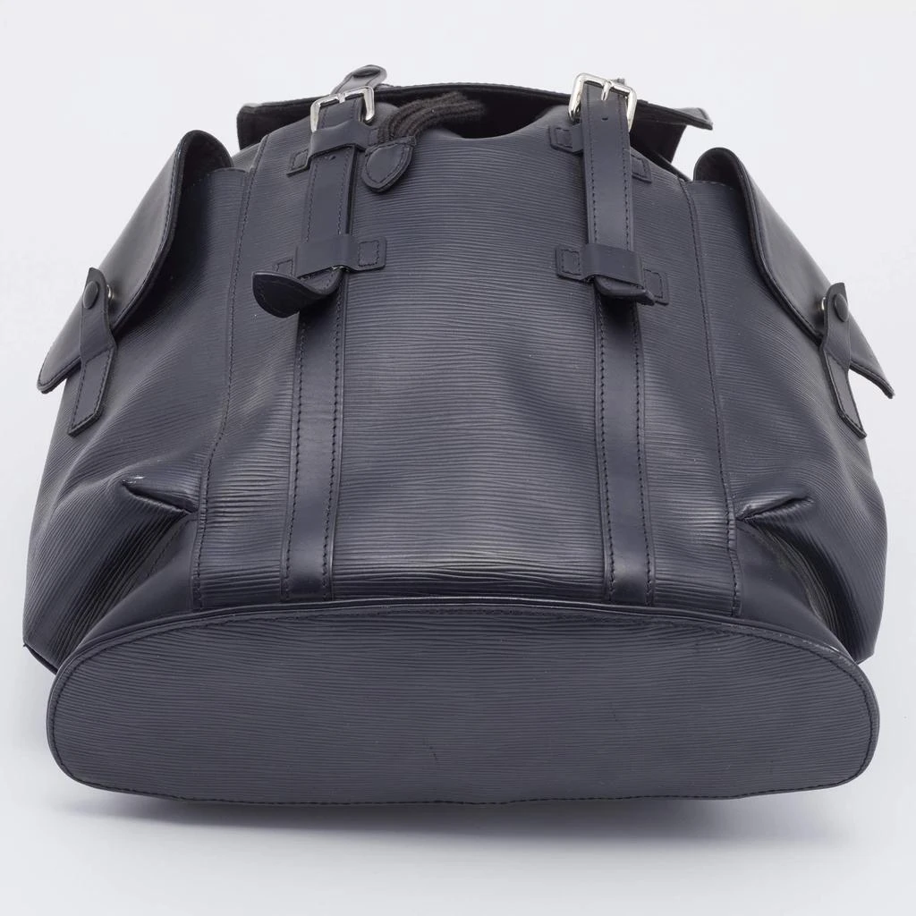 Louis Vuitton Black Epi Leather Christopher MM Backpack 商品