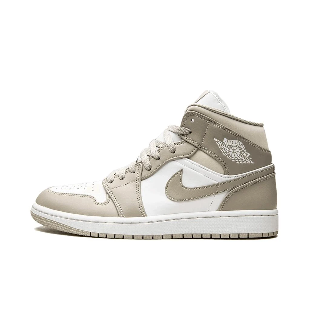 商品Jordan|Air Jordan 1 Mid Linen,价格¥3038,第1张图片