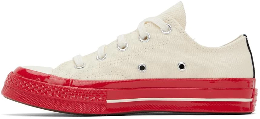 商品Comme des Garcons|Off-White Converse Edition Chuck 70 Sneakers,价格¥1104,第3张图片详细描述