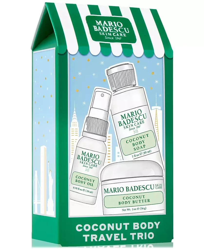 商品Mario Badescu|3-Pc. Coconut Body Travel Set,价格¥90,第4张图片详细描述