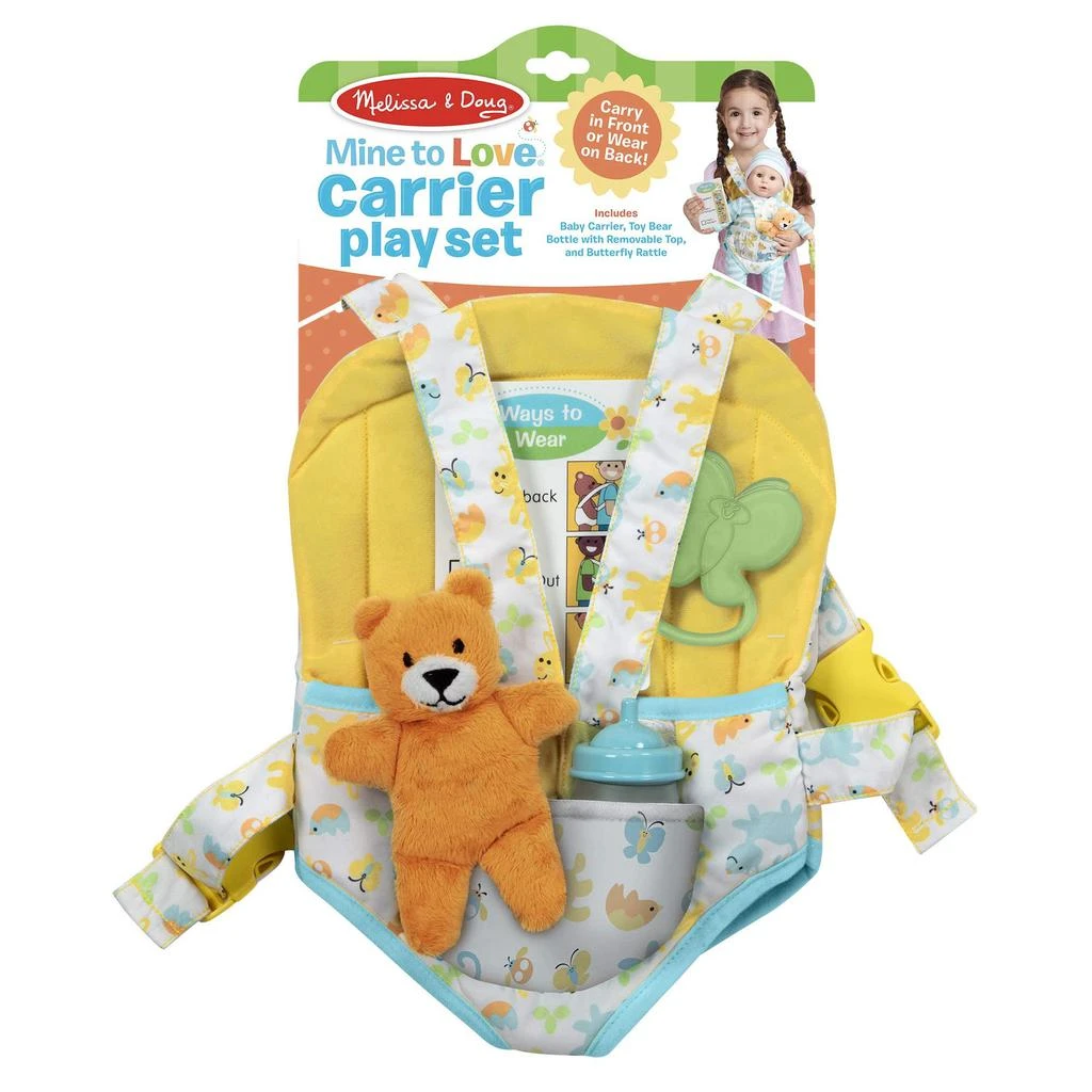 商品Melissa & Doug|Mine to Love Carrier Play Set,价格¥138,第1张图片