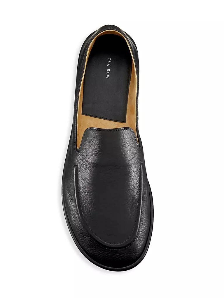 商品The Row|Canal Leather Loafers,价格¥7420,第5张图片详细描述