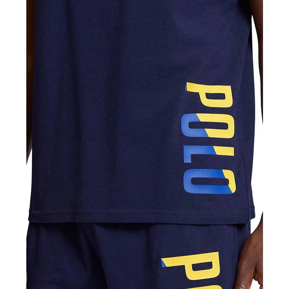 商品Ralph Lauren|Men's Short Sleeve Sleep Shirt,价格¥174,第3张图片详细描述