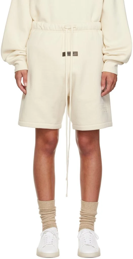 商品Essentials|Off-White Drawstring Shorts,价格¥573,第1张图片