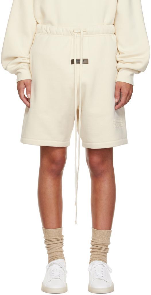 商品Essentials|Off-White Drawstring Shorts,价格¥408,第1张图片