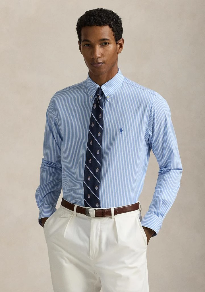 商品Ralph Lauren|男士府绸条纹衬衣 经典版型,价格¥461,第1张图片