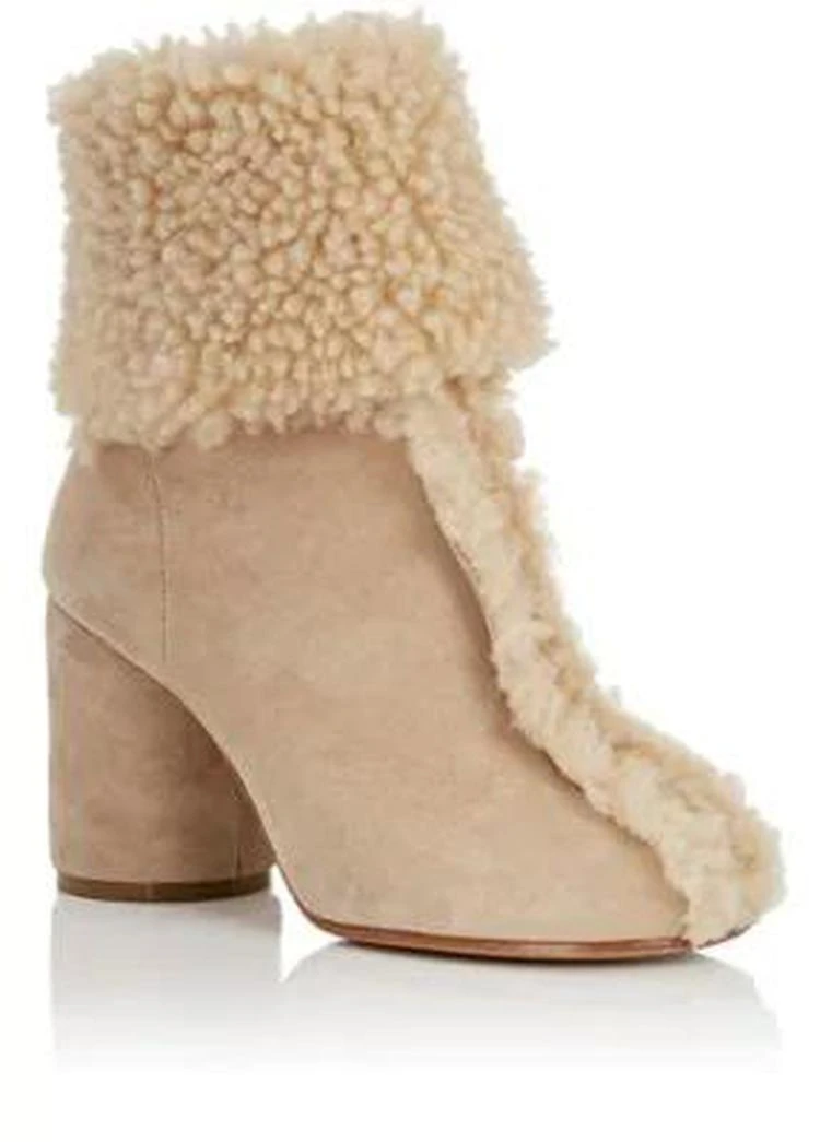 商品MAISON MARGIELA|Shearling Ankle Boots,价格¥3935,第2张图片详细描述