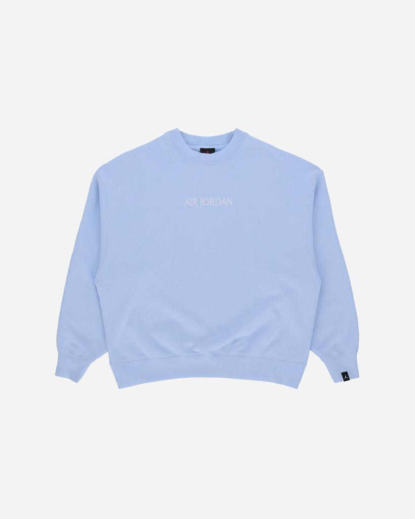 商品Jordan|WMNS Wordmark Fleece Crewneck Sweatshirt Blue,价格¥432,第1张图片