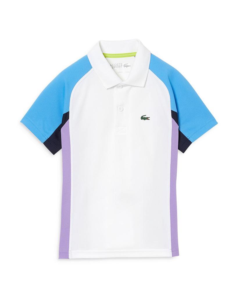 商品Lacoste|Color Block Piqué Tennis Polo Shirt - Little Kid, Big Kid,价格¥515,第1张图片