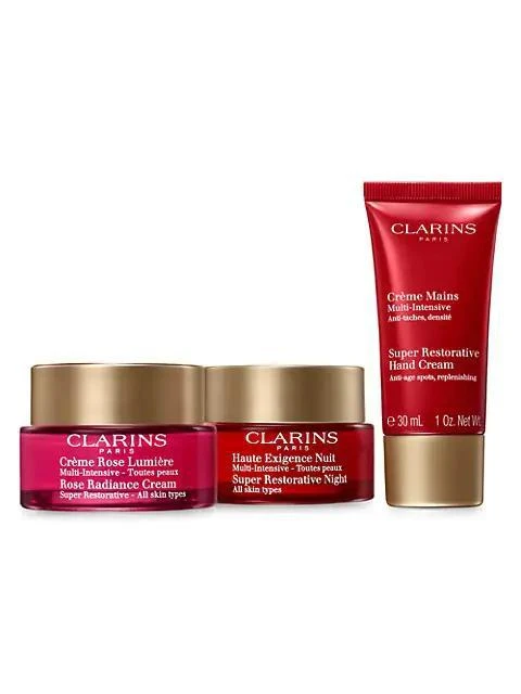 商品Clarins|Limited Edition Rose Radiance 3-Piece Set,价格¥1634,第2张图片详细描述