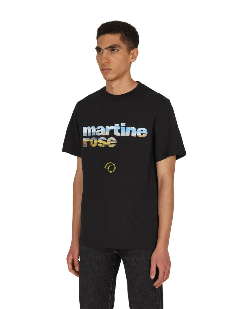 商品Martine Rose|Logo T-Shirt Black,价格¥496,第2张图片详细描述