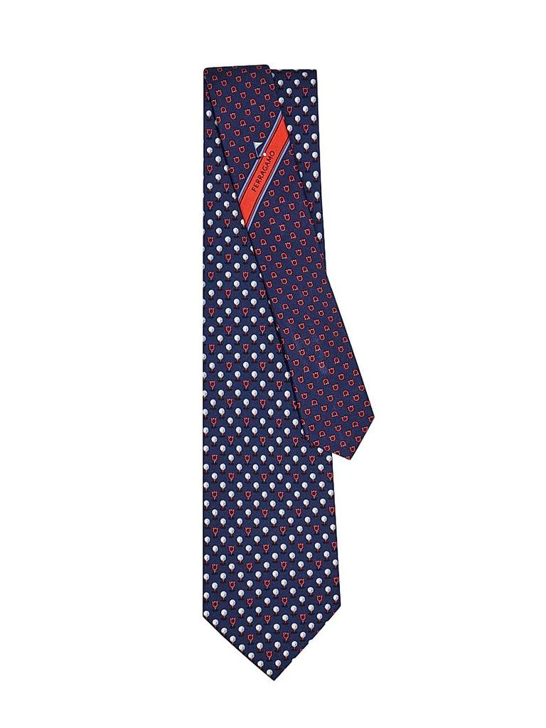 商品Salvatore Ferragamo|Albatross Golf Silk Tie,价格¥1771,第3张图片详细描述
