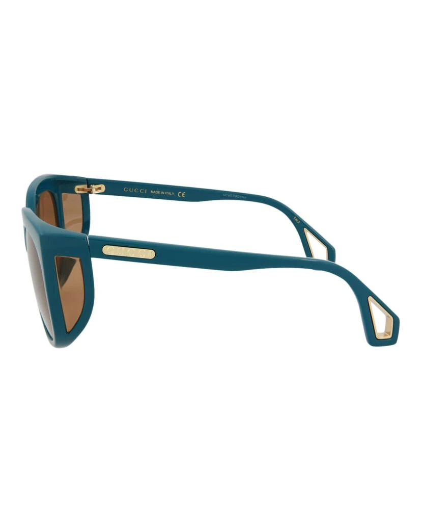 商品Gucci|Square-Frame Injection Sunglasses,价格¥905,第3张图片详细描述