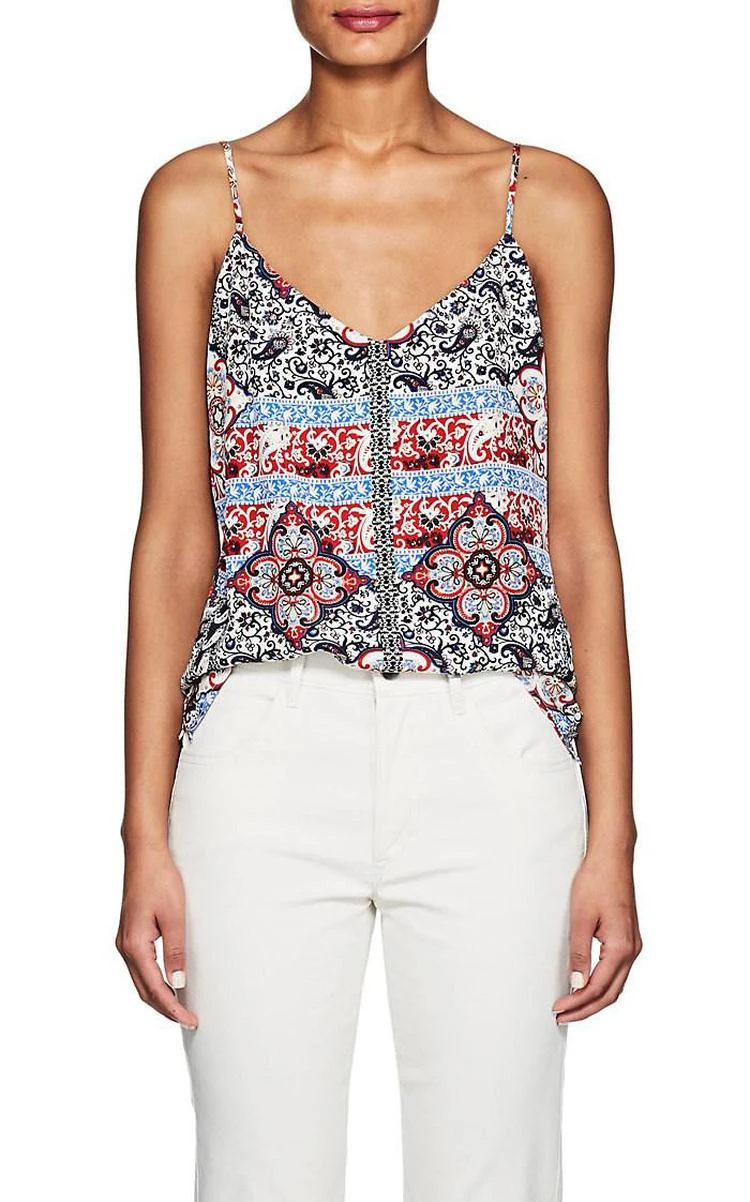 商品L'Agence|Jane Paisley Silk Cami,价格¥665,第1张图片
