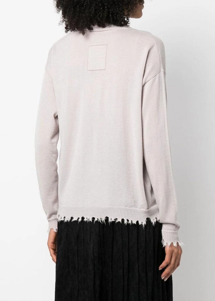 商品Uma Wang|Uma Wang Off White Cashmere Cardigan,价格¥4991,第3张图片详细描述