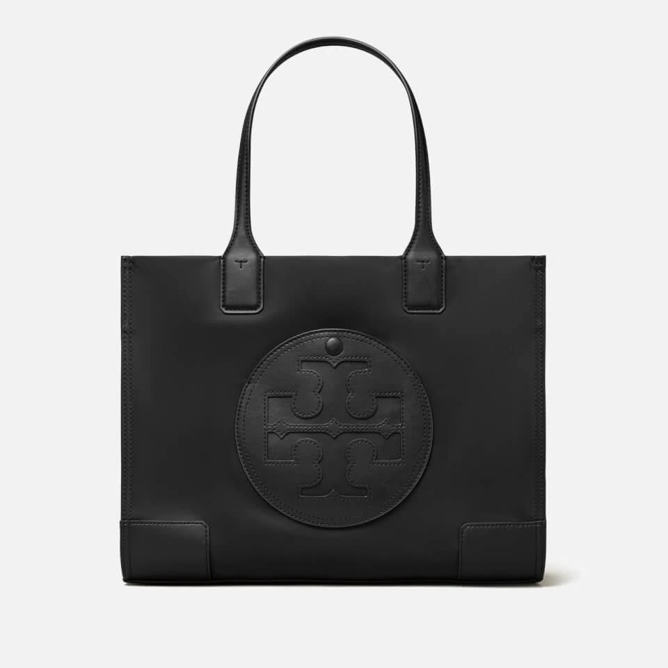 商品Tory Burch|Tory Burch Women's Ella Small Tote - Black,价格¥2274,第1张图片