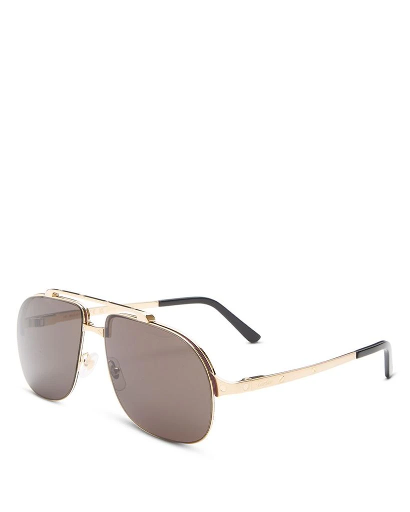 商品Cartier|Aviator Sunglasses, 62mm,价格¥9690,第1张图片