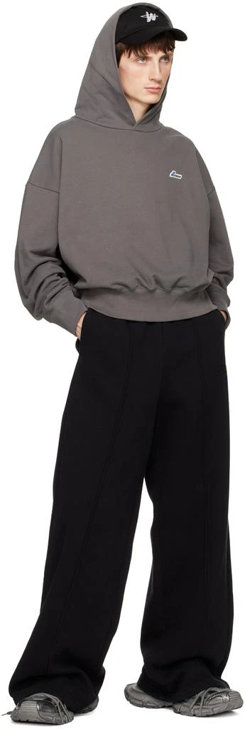 商品We11done|Gray Wappen Hoodie,价格¥1928,第4张图片详细描述