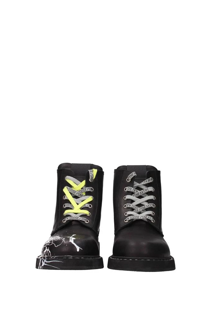 商品Golden Goose|Ankle Boot Leather Black,价格¥1885,第3张图片详细描述