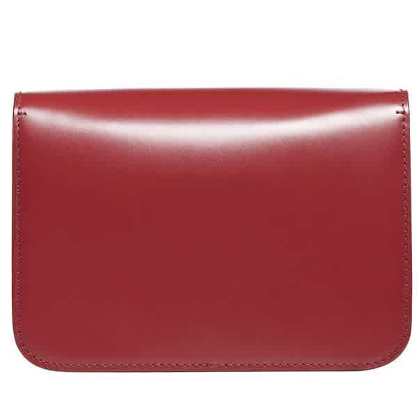 Burberry Crimson Small Leather Tb Bag商品第2张图片规格展示