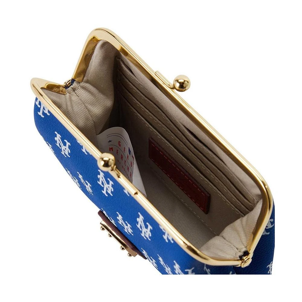 商品Dooney & Bourke|Women's New York Mets Large Framed Purse,价格¥657,第2张图片详细描述