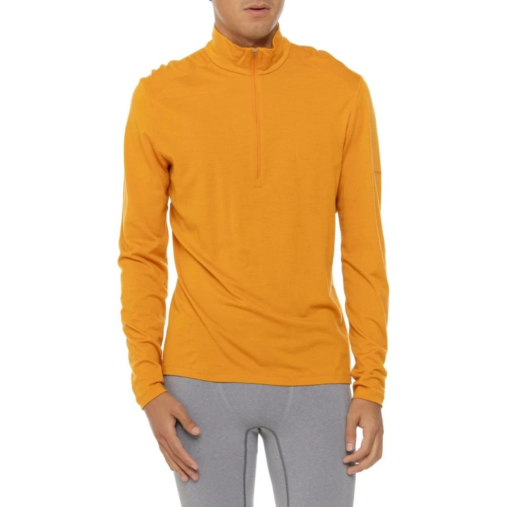 商品Icebreaker|Icebreaker BodyFit 200 Oasis Crewe Base Layer Top - Merino Wool, Zip Neck, Long Sleeve,价格¥406,第1张图片