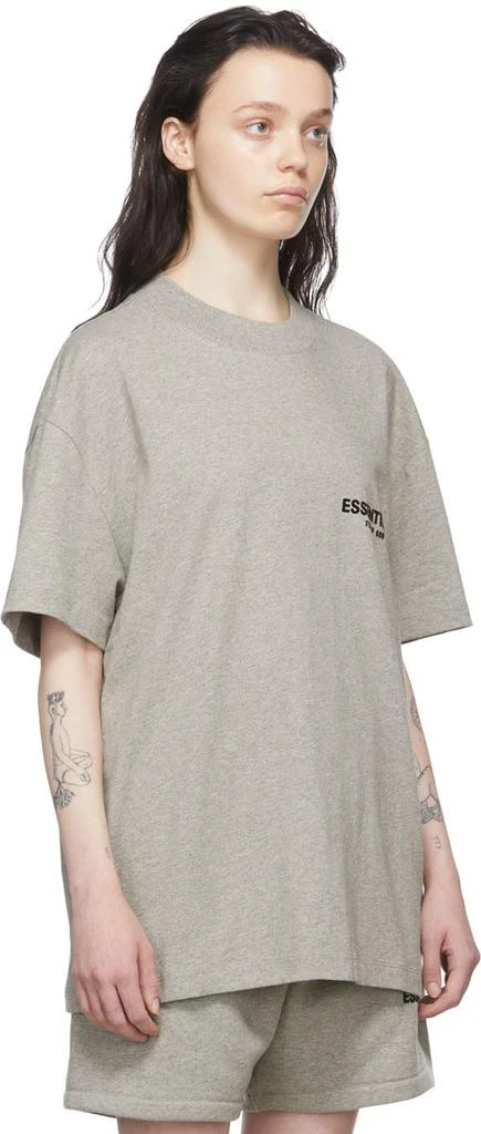 商品Essentials|Gray Cotton T-Shirt,价格¥331,第2张图片详细描述