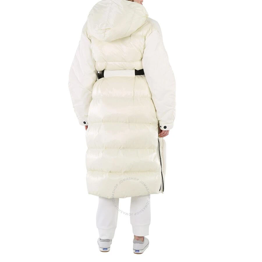 商品Moncler|Moncler Ladies White Sarina Long Fur Coat, Brand Size 1 (Small),价格¥22961,第1张图片