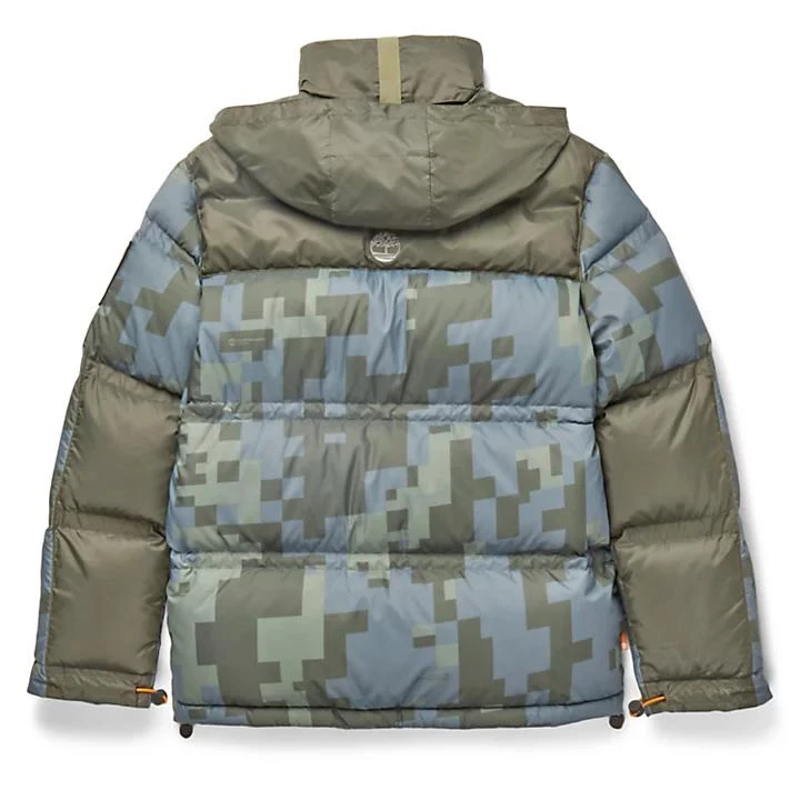 商品Timberland|Earthkeepers® by Raeburn All Gender Puffer Jacket in Green Camo,价格¥1967,第3张图片详细描述