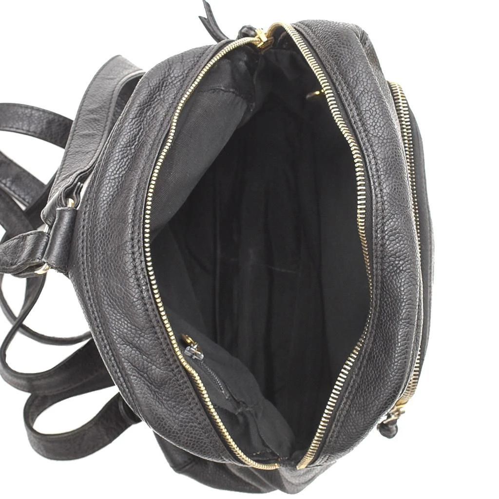 商品[二手商品] Chanel|Chanel Black Calfskin Leather CC Caviar Backpack,价格¥31718,第5张图片详细描述